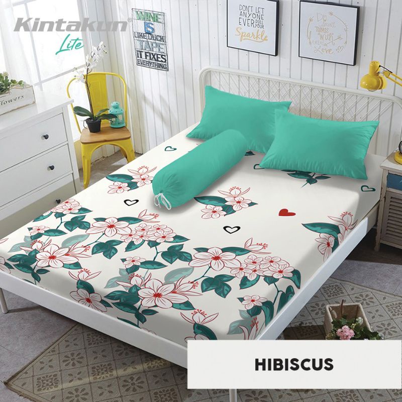 Jual HS SPREI FITTED KINTAKUN LITE UK 160X200/180X200 AMARILIS, CERCHIO ...