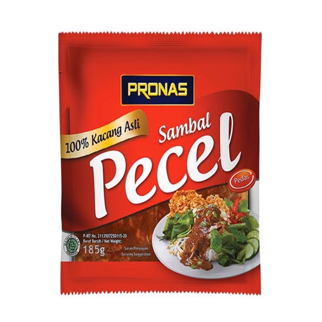 Jual Pronas Bumbu Pecel 185g | Shopee Indonesia