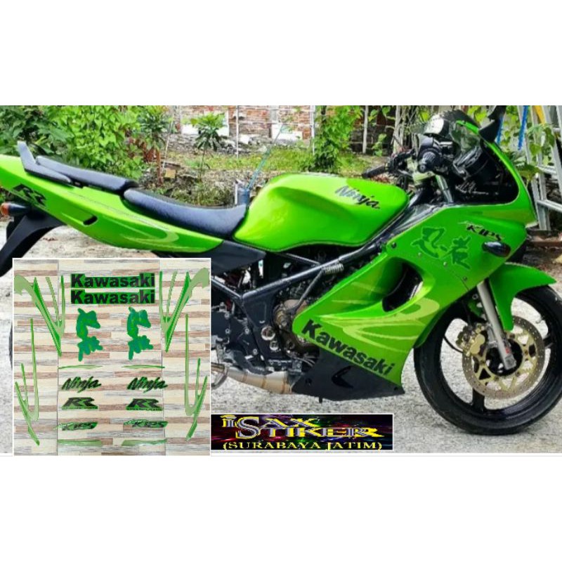 Jual striping original Kawasaki ninja 150 RR 2tak 2010 2011