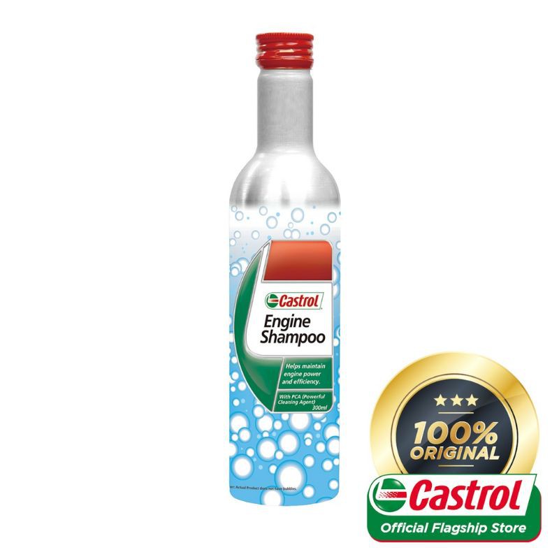 Jual CAIRAN PEMBERSIH RUANG MESIN CASTROL ENGINE SHAMPOO 300ML | Shopee ...