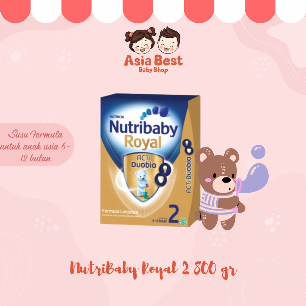 Jual Nutribaby Royal Gr Susu Formula Untuk Bayi Usia Bulan Shopee Indonesia