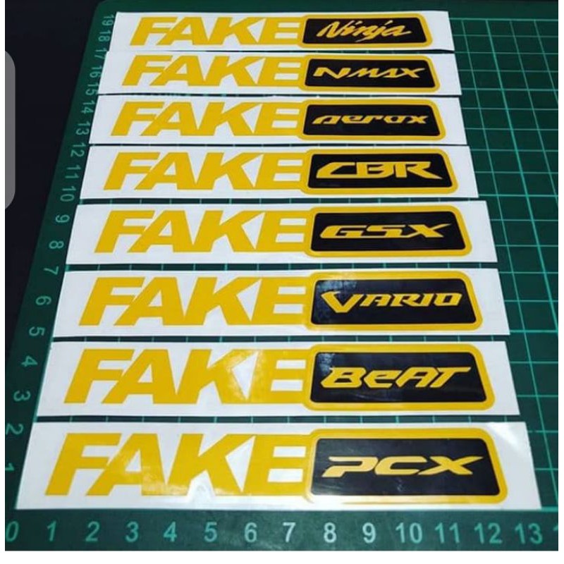 Jual stiker fakemotor costum | Shopee Indonesia