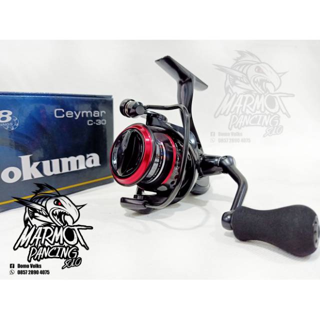 Jual REEL SPINNING OKUMA CEYMAR C-30 C30 | Shopee Indonesia