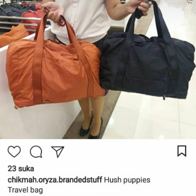 Hush puppies duffle on sale bag