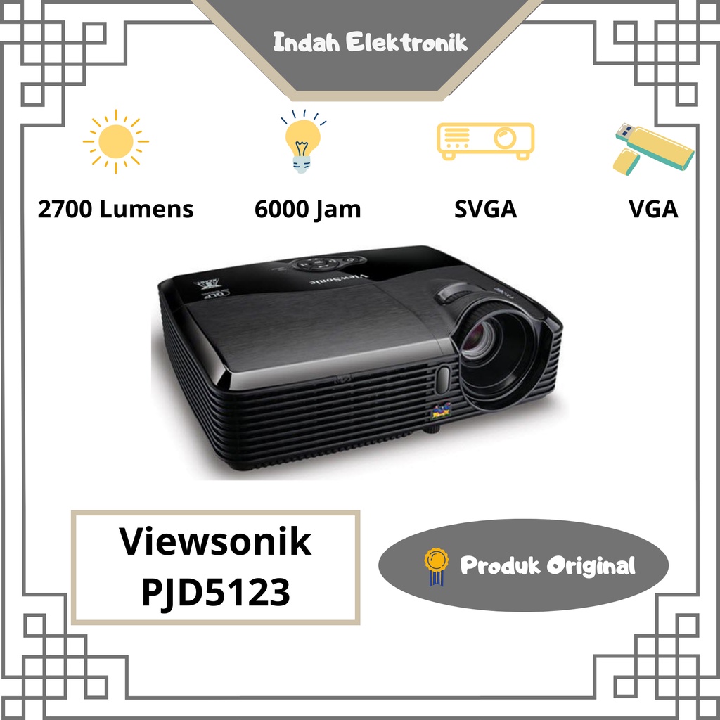 Jual Proyektor Viewsonic PJD5123/5113/5126 | Shopee Indonesia