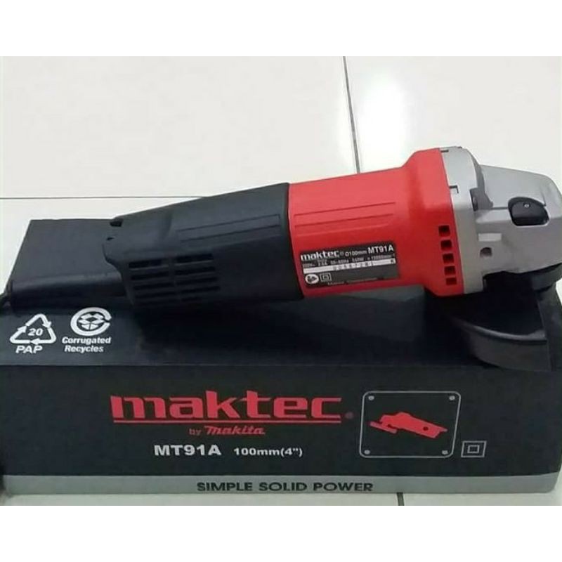 Jual Mesin Gerinda Tangan Maktec Mt A Mt A Shopee Indonesia