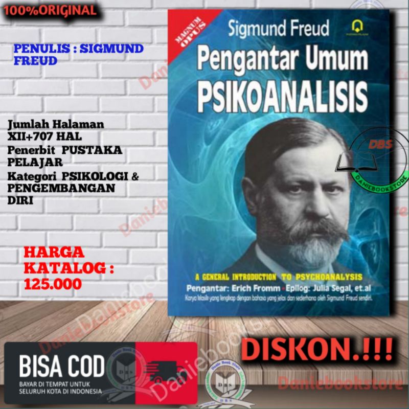 Jual PENGANTAR UMUM PSIKOANALISIS Penulis SIGMUND FREUD .| Pustaka ...