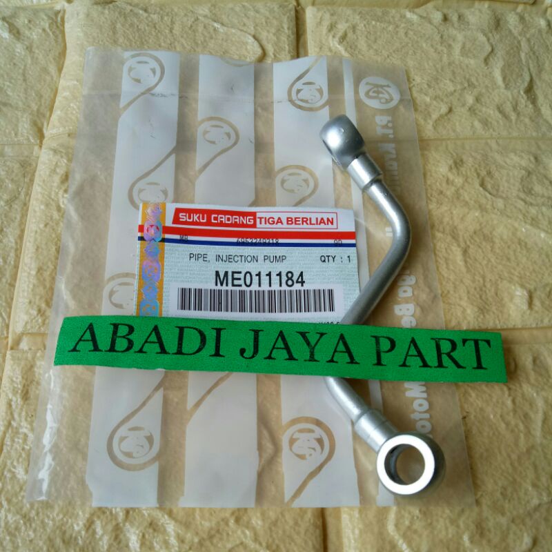 Jual ME011184 pipe, injection pump pipa injeksi pump mitsubishi canter ...