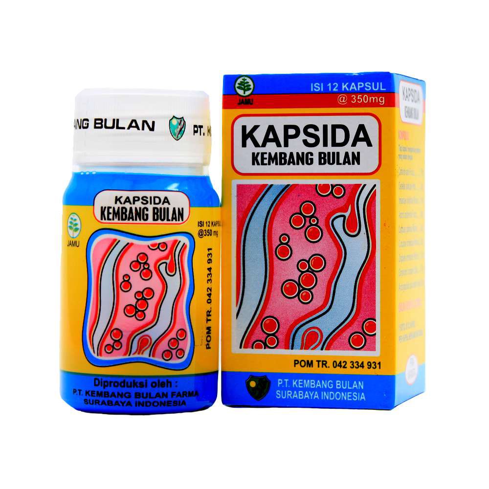 Jual KAPSIDA BERSIH DARAH KEMBANG BULAN ISI 12 KAPSUL | Shopee Indonesia
