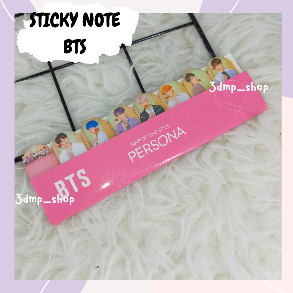 Jual Sticky Note Memo BTS MOTS7 Persona MOTS 7 KPOP | Shopee Indonesia