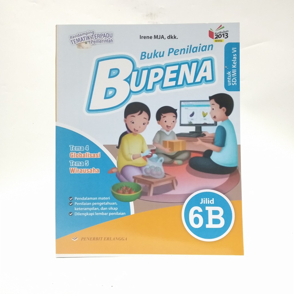 Jual Buku Penilaian Bupena 6B Untuk SD/MI Kelas VI | Shopee Indonesia