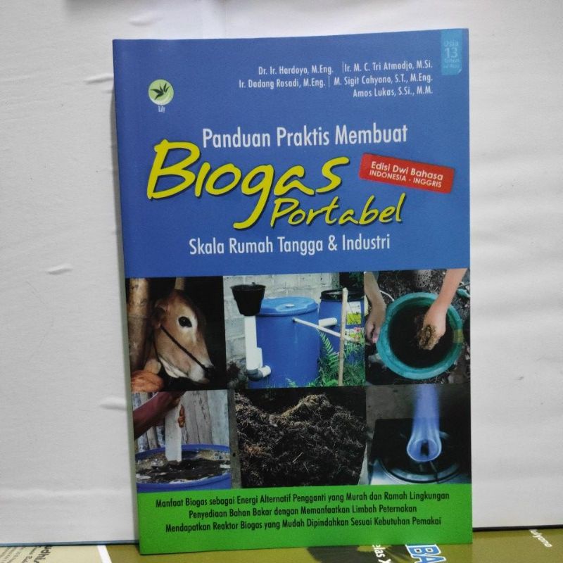 Jual Buku Panduan Praktis Membuat Biogas Portabel Skala Rumah Tangga ...