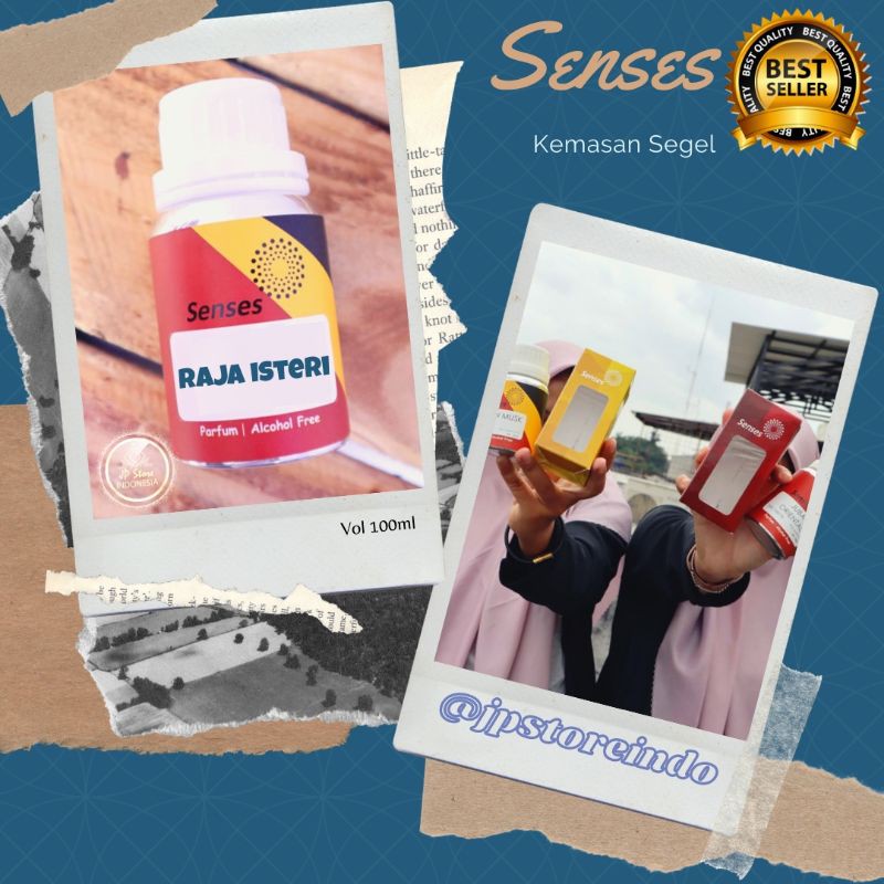 Jual parfum MURNI 100ml SEGEL RAJA ISTERI by SENSES | Shopee Indonesia