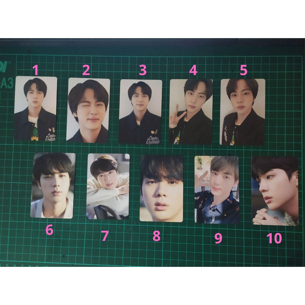 Jual PHOTOCARD JIN BTS DICON 101 SHARING (BACA DESC) | Shopee Indonesia