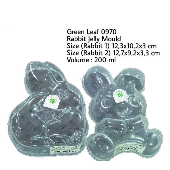 Jual Cetakan Agar Puding Jelly Mould GL 0964 0970 BEAR TURTLE