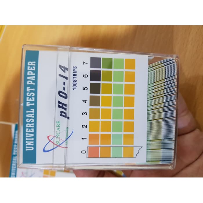 Jual Kertas lakmus 100 pcs suncare ph paper 100 strip Universal test ...