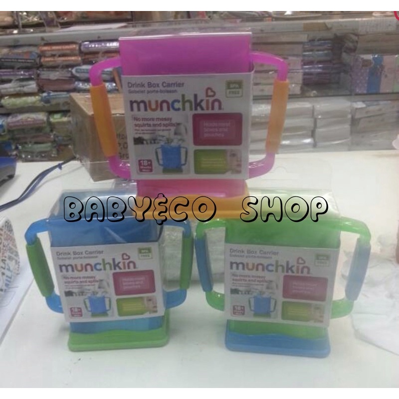 Jual MUNCHKIN DRINK BOX CARRIER MUNCHKIN GELAS MINUM ANAK | Shopee ...