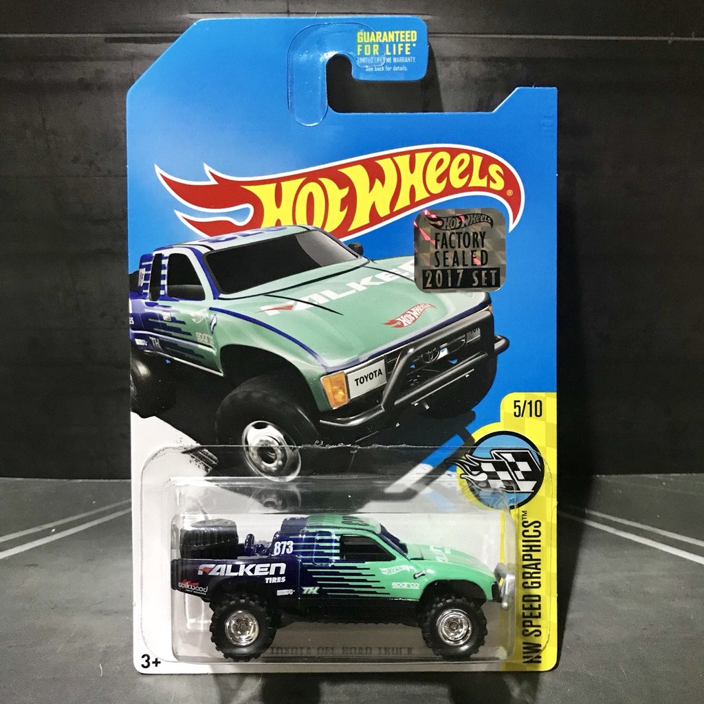 Jual Hot Wheels Toyota Off Road Truck Super Treasure Hunt Factory Sealed 2017 Ban Karet Shopee Indonesia