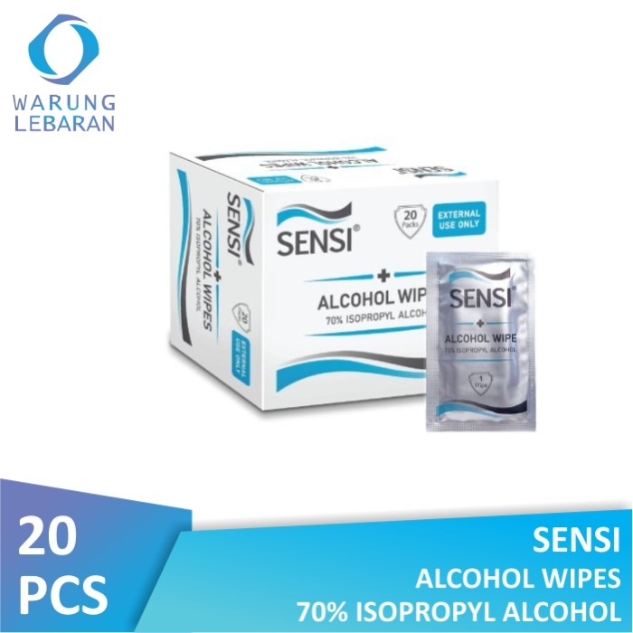 Jual Sensi Alcohol Wipes Pcs Shopee Indonesia