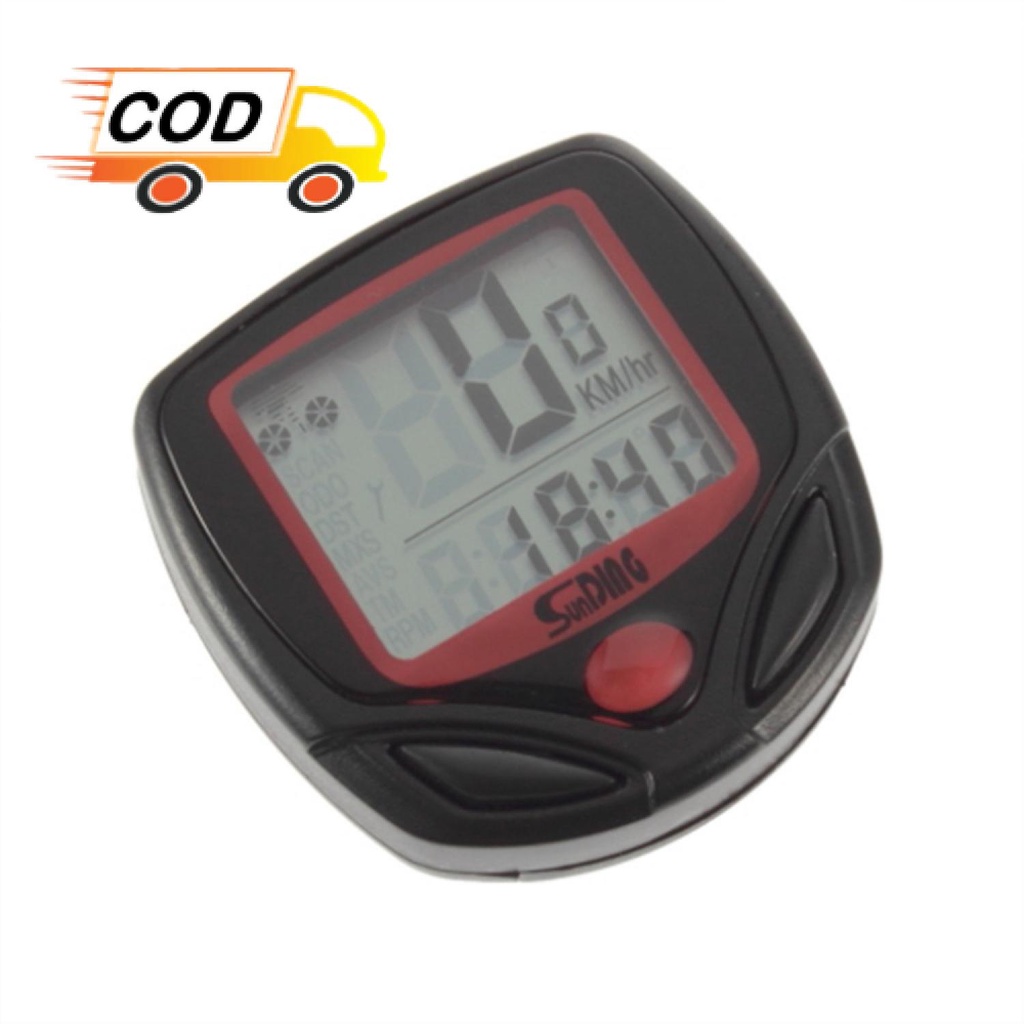 Jual Speedometer Sepeda 14 Function LCD Real Time Display Waterproof ...