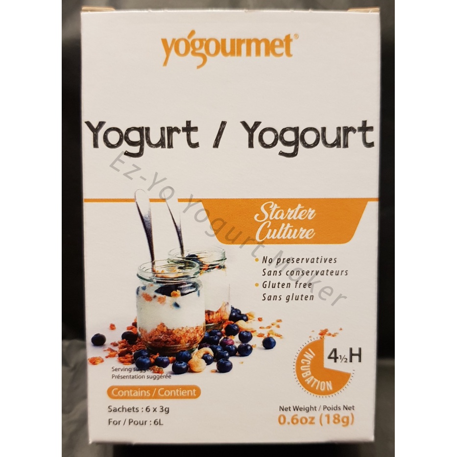 Jual Yogourmet Bibit Yogurt Kering Original/ Dried Yogurt Starter