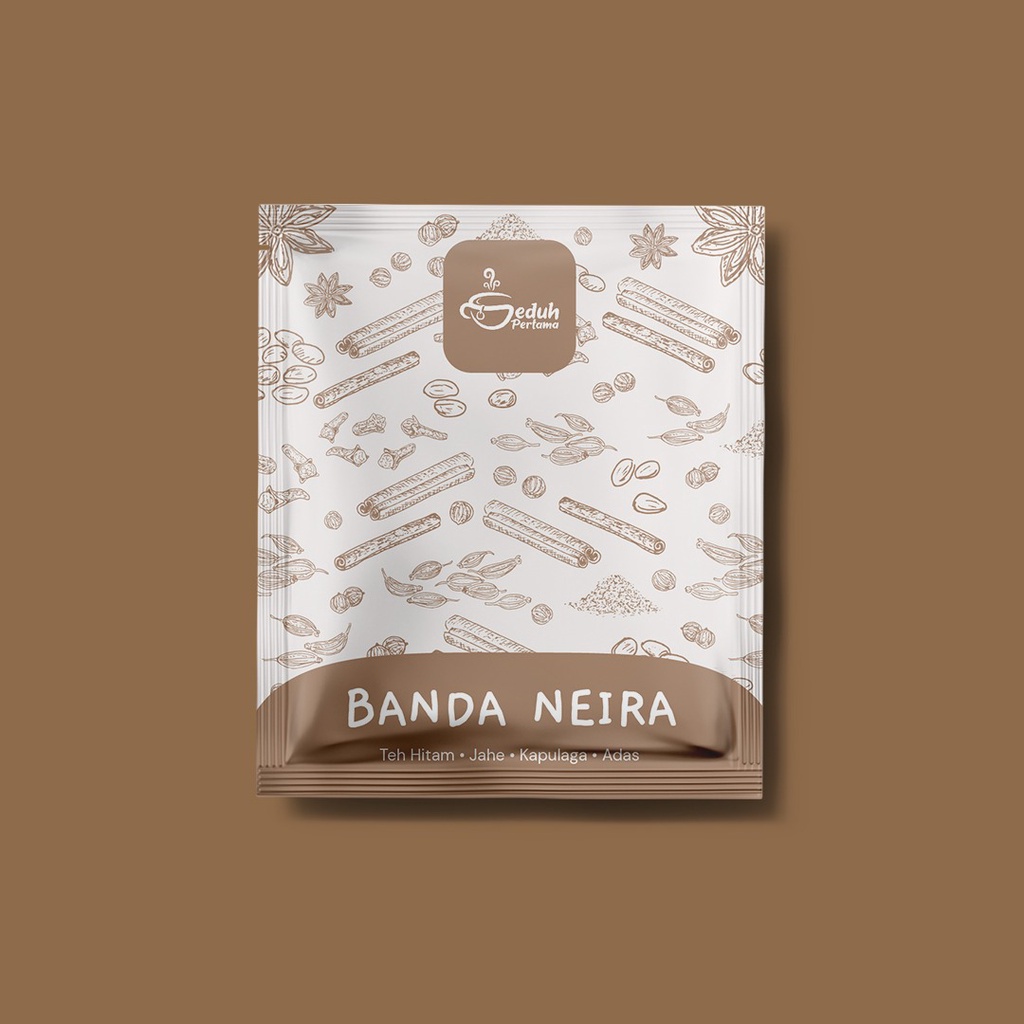 Jual Seduh Pertama Banda Neira | Artisan Tea Premium Teh Hitam, Jahe ...