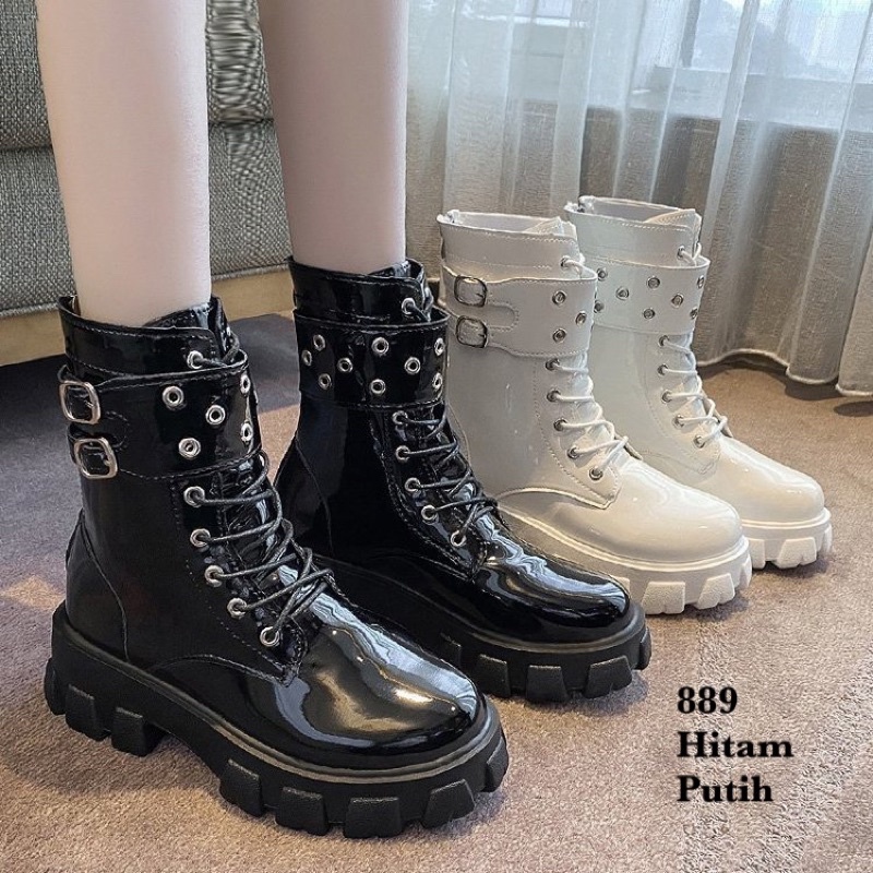 Jual SEPATU BOOTS IMPOR FASHION KOREA 889 Shopee Indonesia