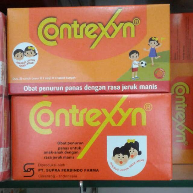 Jual Contrexyn Tablet 4'sx25 strip/box | Shopee Indonesia