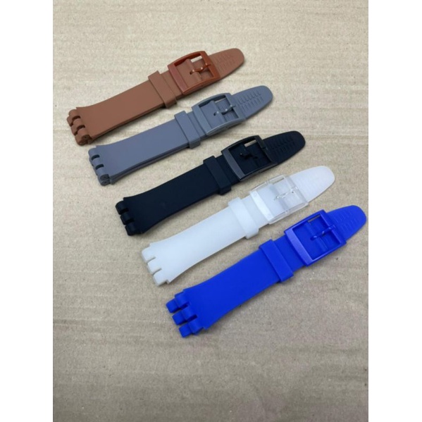 Jual Tali Jam Swatch Silicone Mm Dan Mm Tali Jam Swatch Original Irony Shopee Indonesia