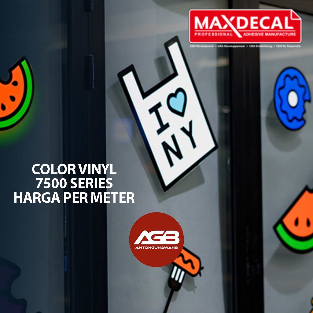 Jual Sticker Motor Maxdecal 7500 Vinyl Glosy Doff Skotlet Murah Ecer