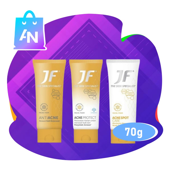 Jual Jf The Skin Specialist Sulfur Acne Series Facial Foam Gr Shopee Indonesia