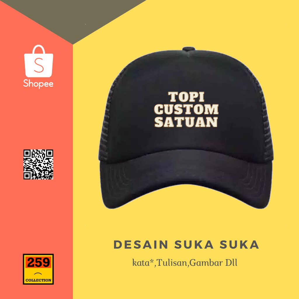 Jual Topi Custom Satuan / Group Murah & Berkualitas | Shopee Indonesia