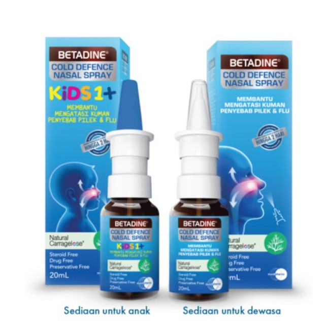 Jual Betadine Cold Defence Nasal Spray | Shopee Indonesia