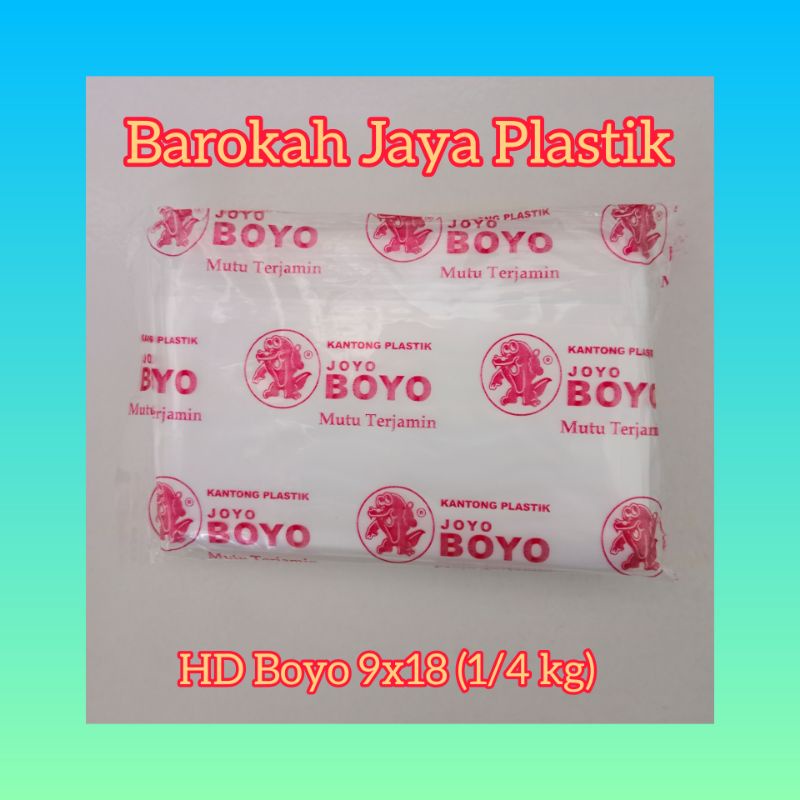 Jual HD Boyo 9x18 (1/4 kg) | Shopee Indonesia
