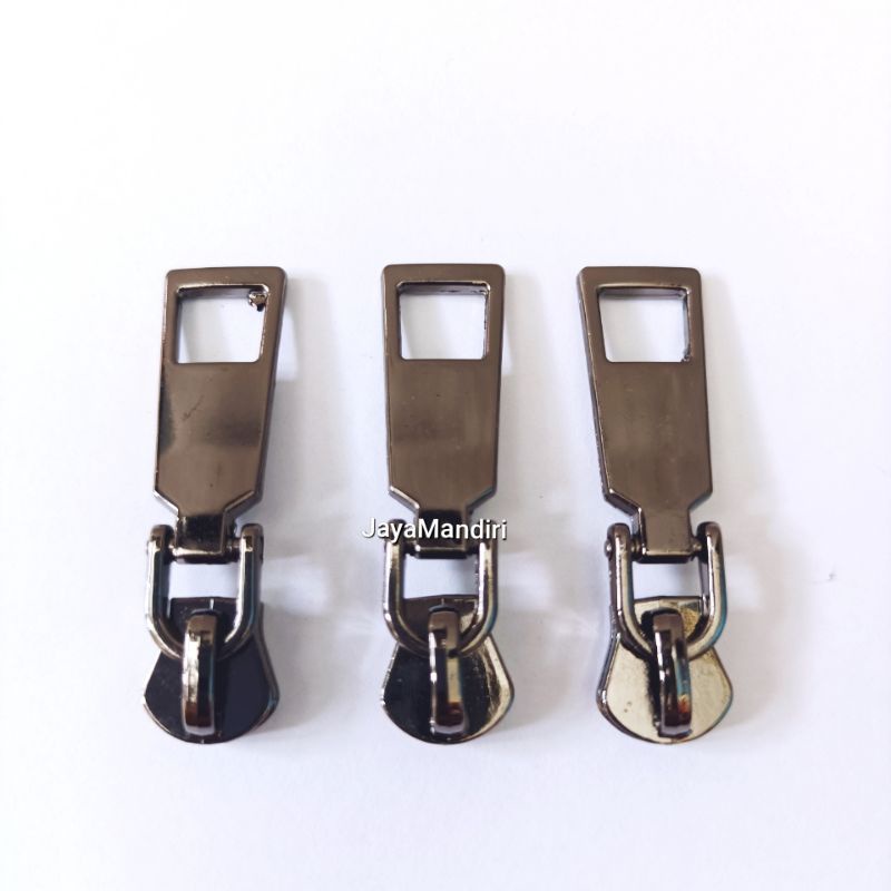 Jual Aksesoris Tas Kepala Resleting Gigi Besi no 5 (per 12pcs) Warna