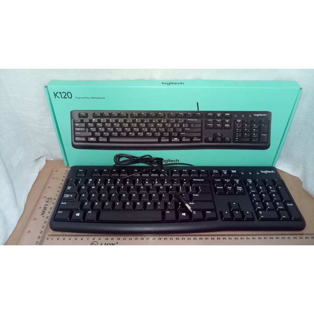 Jual Keyboard Logitech K120 Original 100% READY STOCK | Shopee Indonesia