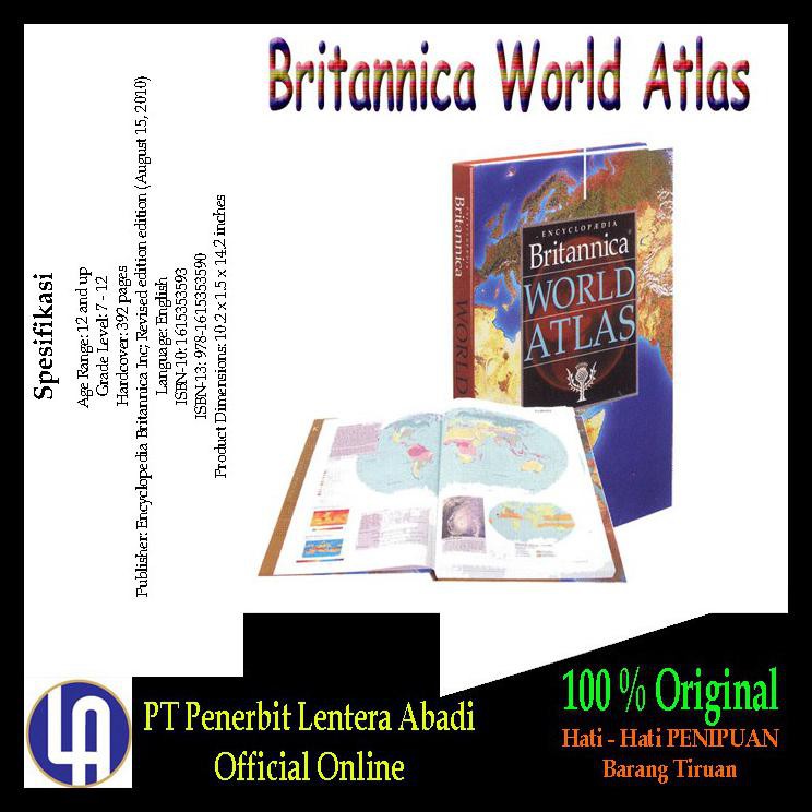 Jual Promo Encyclopedia Britannica World Atlas (Negoisasi Berlaku ...