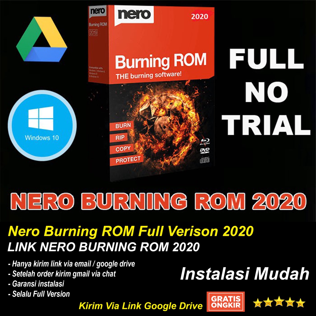 Nero Burning ROM Full Verison 2020 Termurah