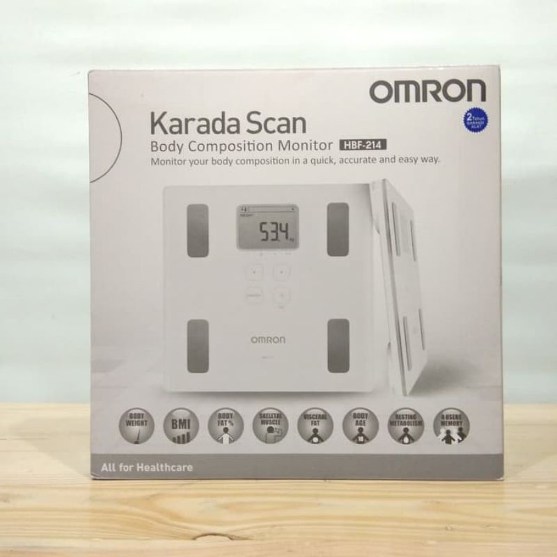 Jual Omron Karada Scan HBF-214 / Omron Hbf-214 / Timbangan Digital ...