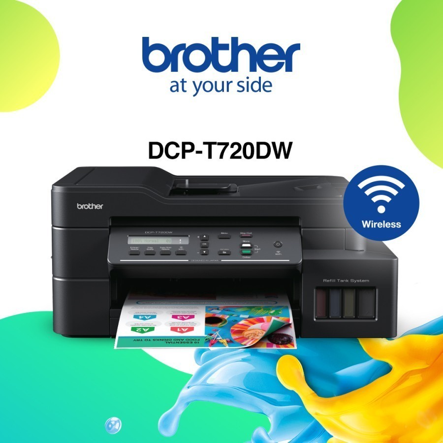 Jual Printer Brother DCPT720DW t 720dw print scan copy flatbed usb All