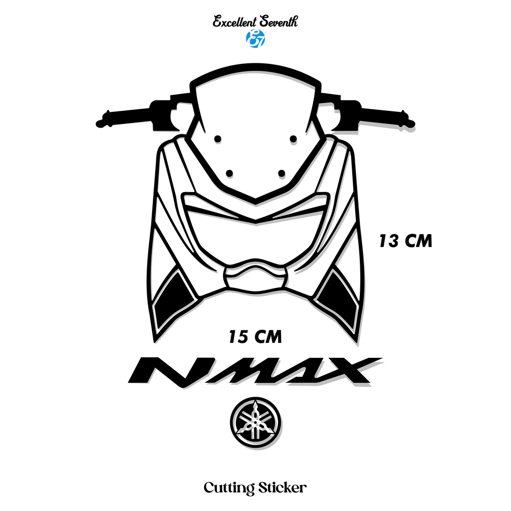 Jual STICKER NMAX / LOGO YAMAHA NMAX / CLUB / CUSTOM / SATUAN / STICKER ...