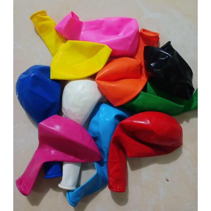 Jual Balon Latex Dof Tebal Ukuran Inch Isi Pcs Pak Shopee