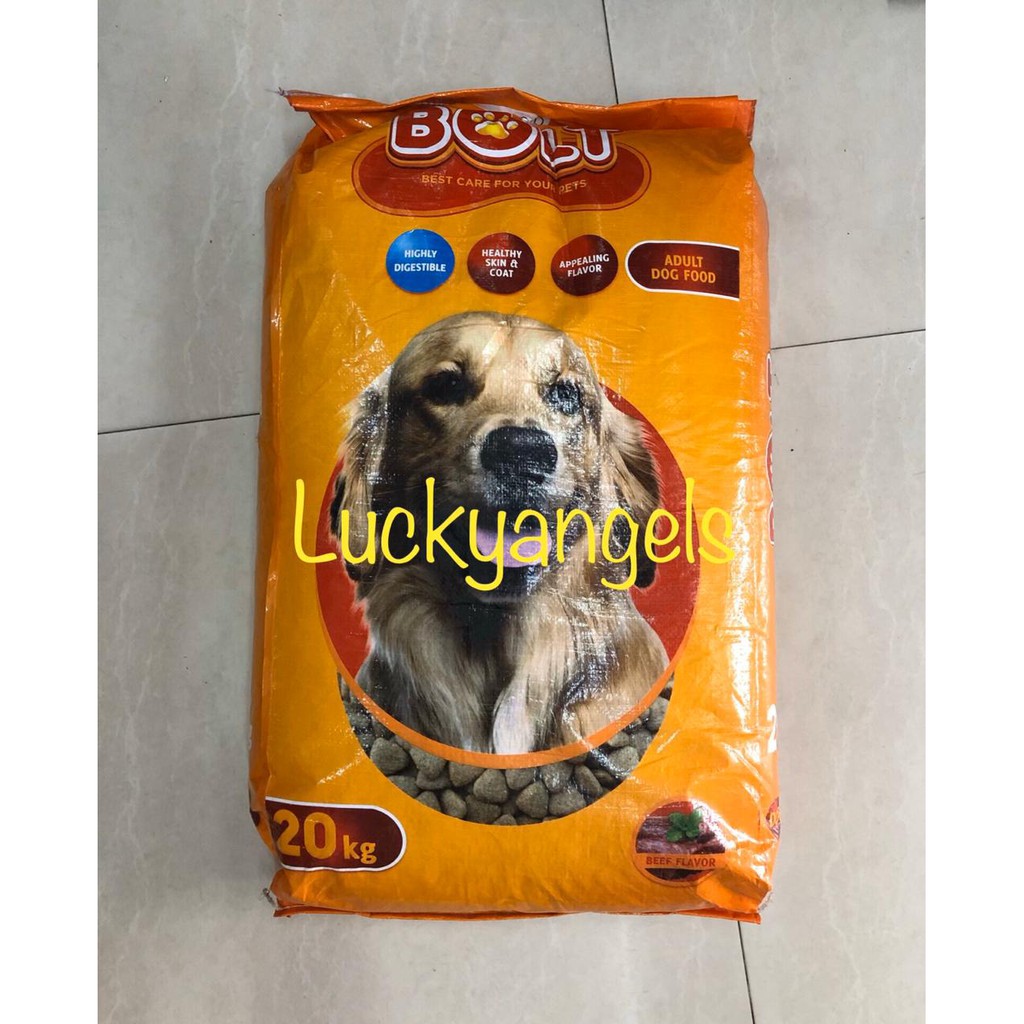 Jual (GRAB/GOSEND)Makanin Anjing Bolt Beef 20 Kg Dog food Bolt Beef 20kg Shopee Indonesia