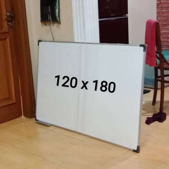 Jual Papan tulis Whiteboard 120 x 180 cm Shopee Indonesia