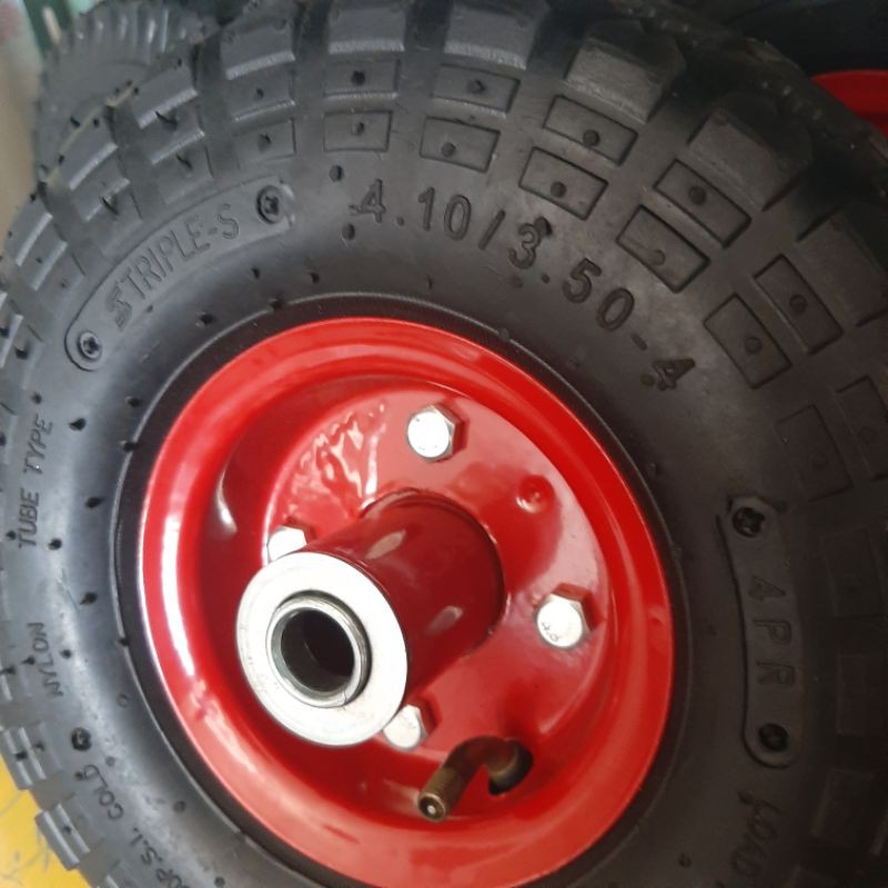 Jual RODA PNEUMATIC RODA ANGIN 10 INCH WHEEL ONLY | Shopee Indonesia