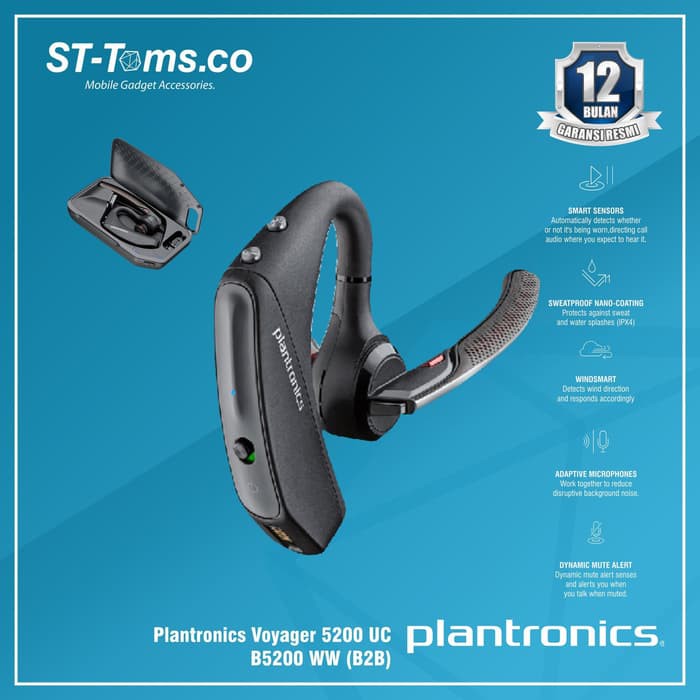 Jual Plantronics Voyager 5200 UC B5200 WW (B2B) | Shopee Indonesia