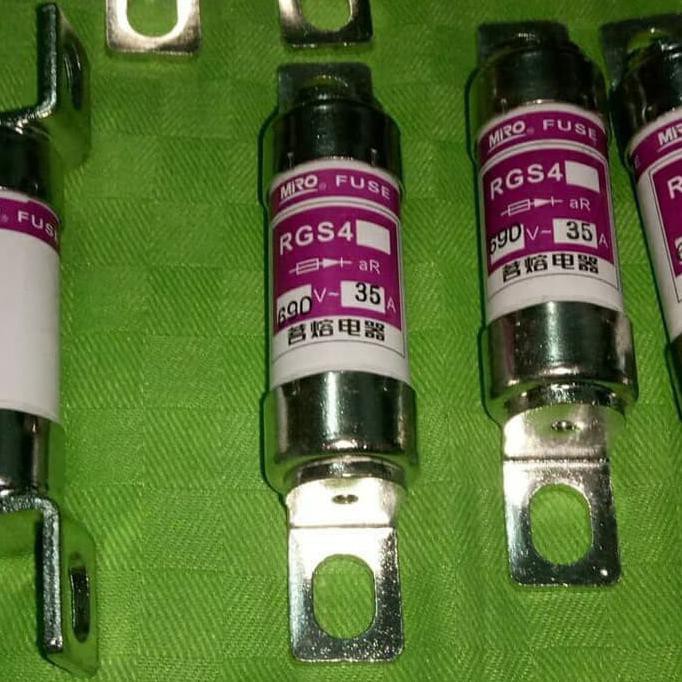 Jual Ceramic Fuse RGS4 35A MRO RG54 Orisinil Sekring Keramic Bussmann ...