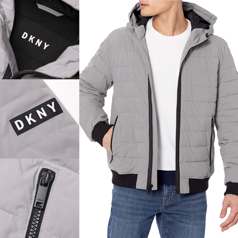 Jual Jaket DKNY Hoodie Bomber Jacket DKNY-JKT-04 Shopee Indonesia
