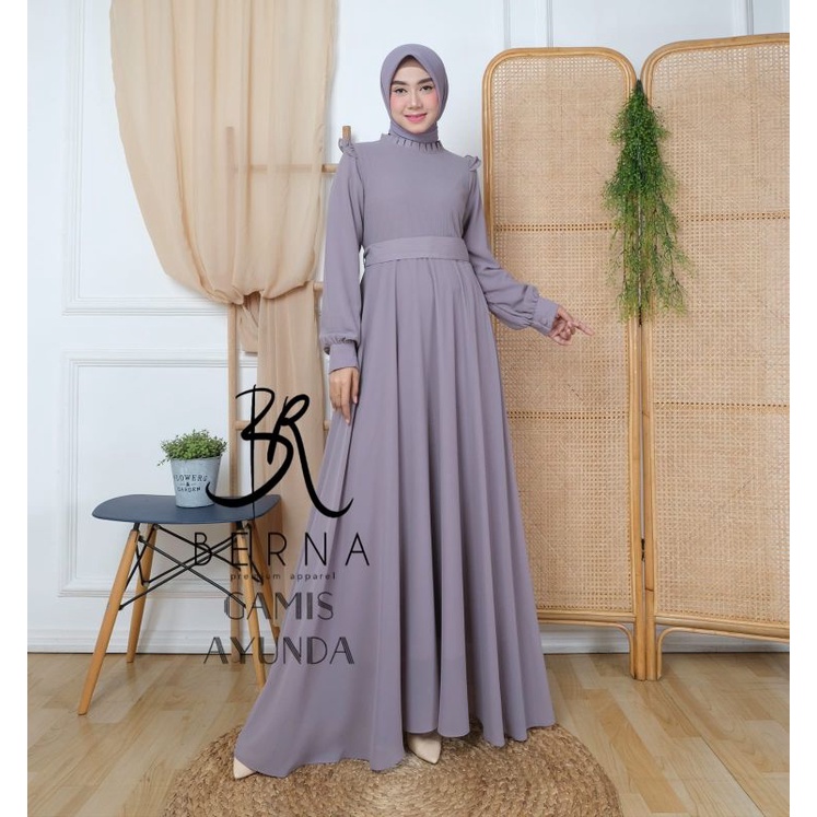 Jual Ready Gamis Ayunda Kualitas Premium Ori Guzel By Mingsoon