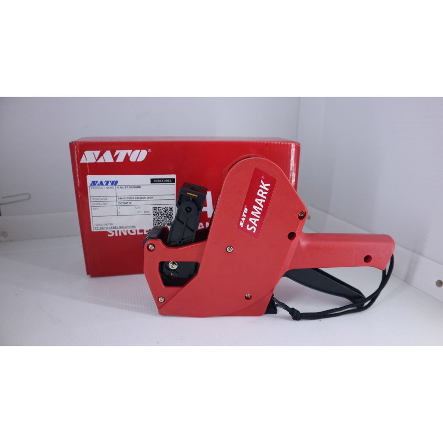 Jual Alat / Mesin Label Harga / Labeller Sato Samark 1 LINE | Shopee ...
